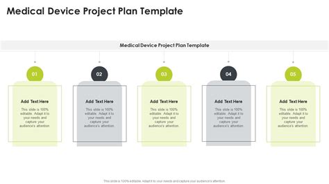 Medical Device Project Plan Template