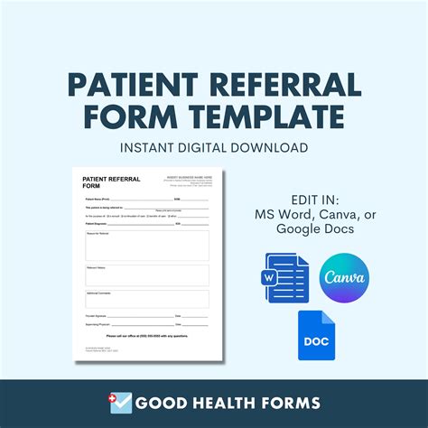 Medical Referral Template