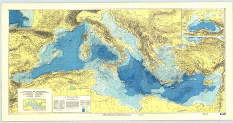 Mediterranean Sea Depth Chart