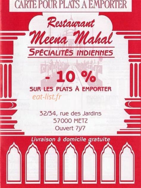 Meena Mahal à Metz