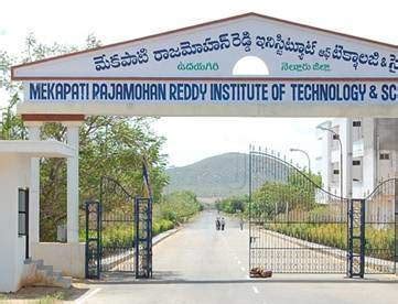 Mekapati Rajamohan Reddy Institute of Technology & Science