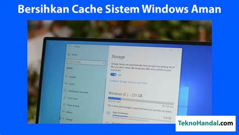 Membersihkan Cache