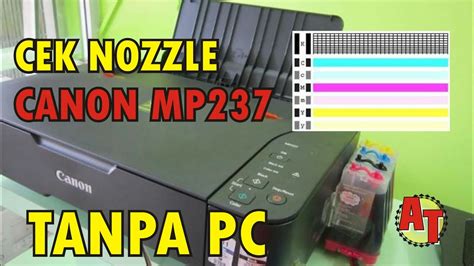 Membersihkan Head Printer Canon MP237