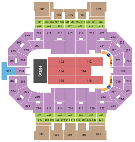 Memorial Coliseum Fort Wayne Seating Chart