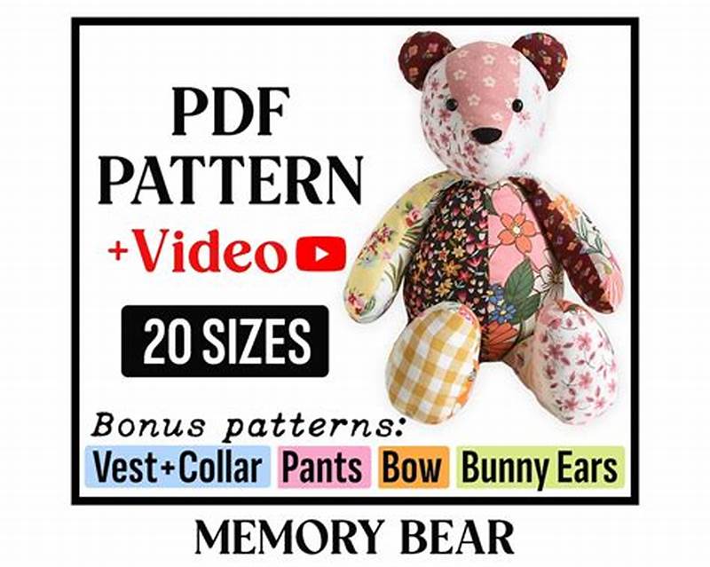 Memory Bear Pattern Simplicity