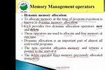 Memory Management CPP