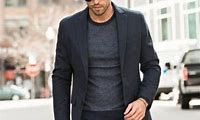 Men Casual Blazers with Jeans