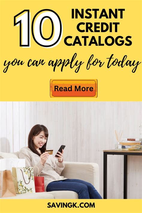 Merchandise Catalogs With Instant Credit