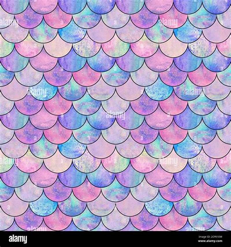 Mermaid Scale Pattern