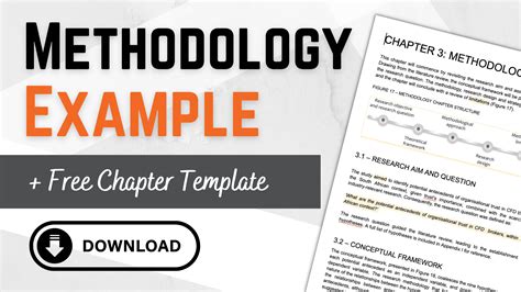 Methodology Template Thesis