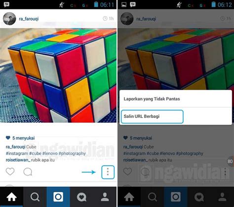 Metode Unduh Foto Instagram secara Manual