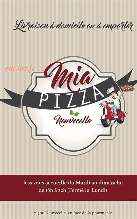 Mia Pizza à Neuvecelle