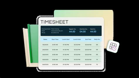 Microsoft Excel Timesheet Template