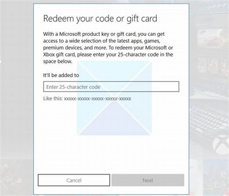 Microsoft Store Claim Code