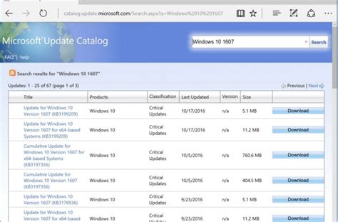 Microsoft Update Catalog Add On Failed To Run