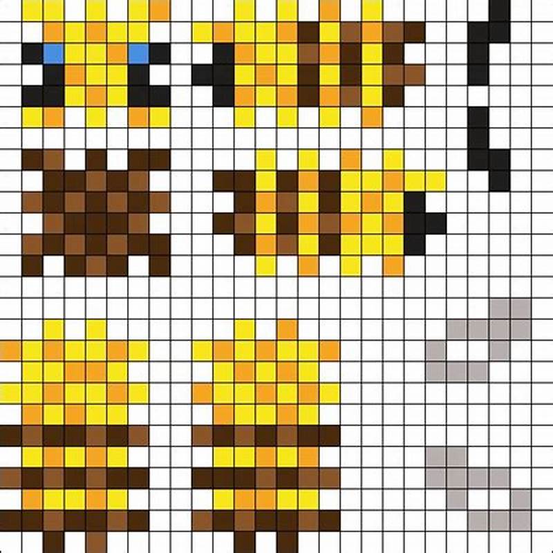 Minecraft Bee Pattern