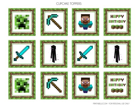 Minecraft Printables Free