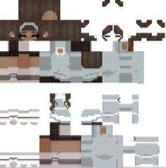 Minecraft Skins Template 64x64