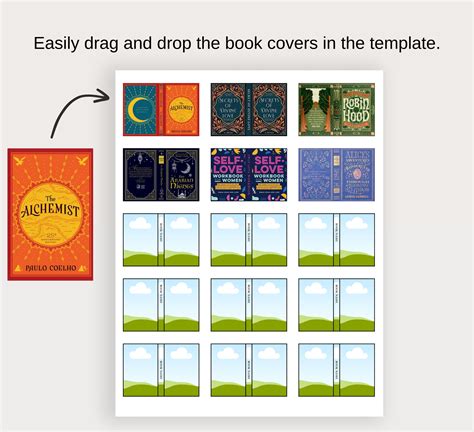 Mini Book Template Canva