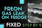 Mini Fridge Freon Leak