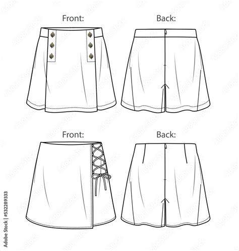 Mini Skirt Template