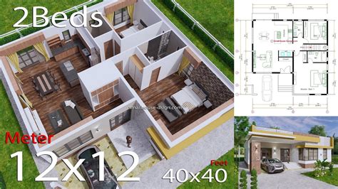 desain rumah 12x12 minimalis