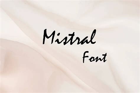 Mistral Font