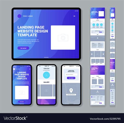 Mobile Landing Page Template