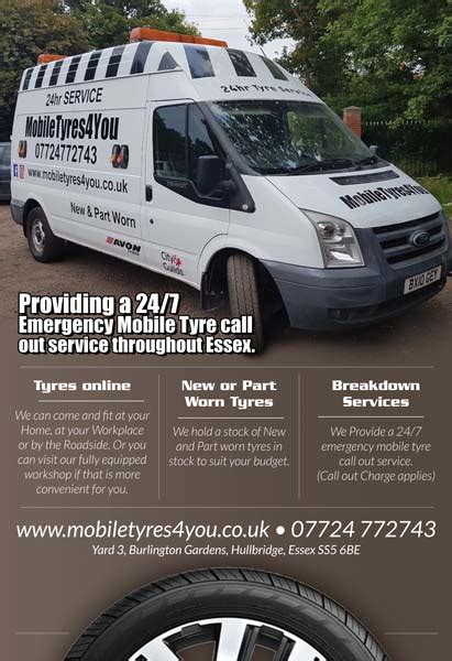 Mobile Tyres 4 you wickford