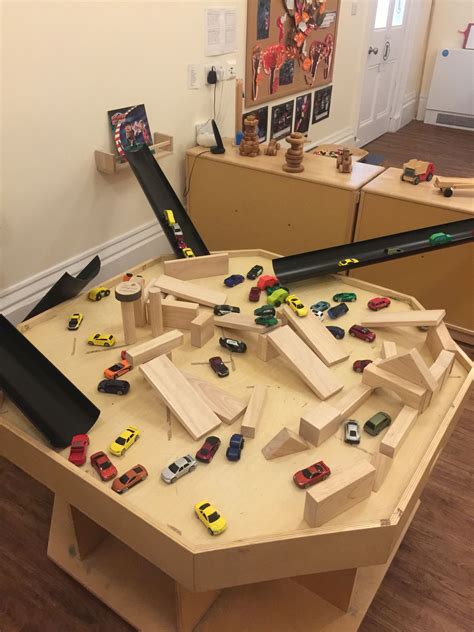 Model car play area