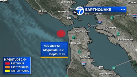 Moderate 3.2 Magnitude Earthquake Reported in San Francisco Bay Area