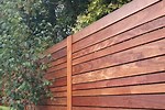 Modern Wood Fence