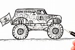 Monster Truck Sketch