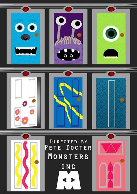 Monsters Inc Doors Printable