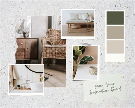 Mood Board Template For Interior Design