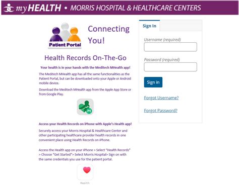 Morris Hospital My Chart