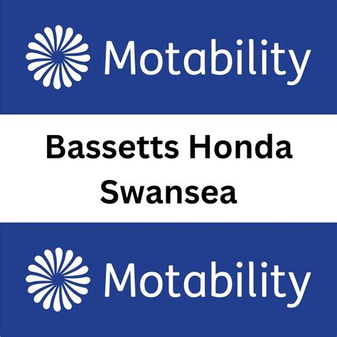 Motability Scheme at Bassetts Honda & Ssangyong Swansea