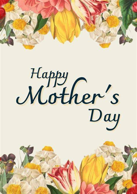 Mothers Day Poster Template