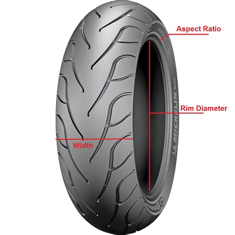 Motorcycle Tire Dimension Chart