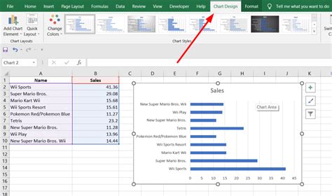 Move The Chart To A New Sheet