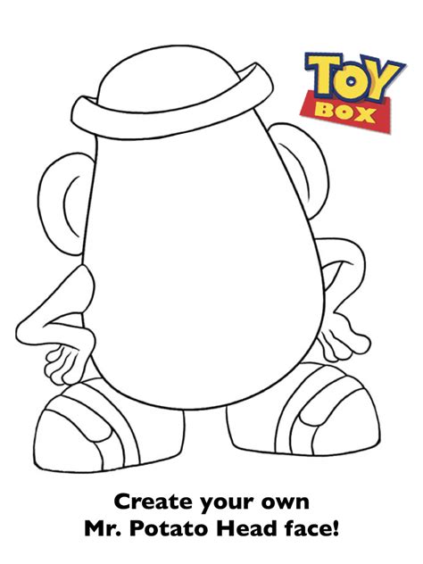 Mr Potato Head Template