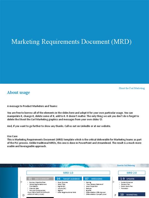 Mrd Document Template