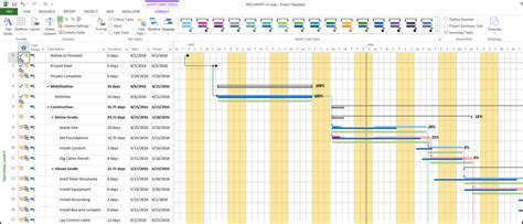 Ms Project Show Baseline In Gantt Chart