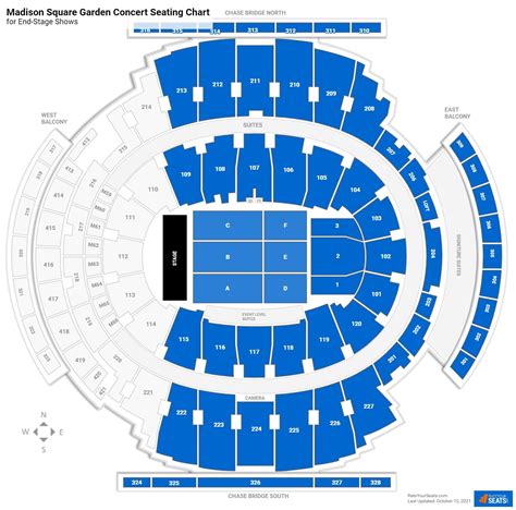 Msg Theater Seating Chart