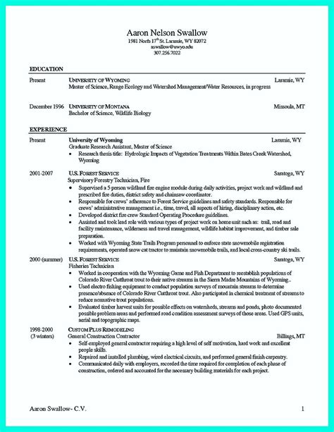 Msu Broad Resume Template