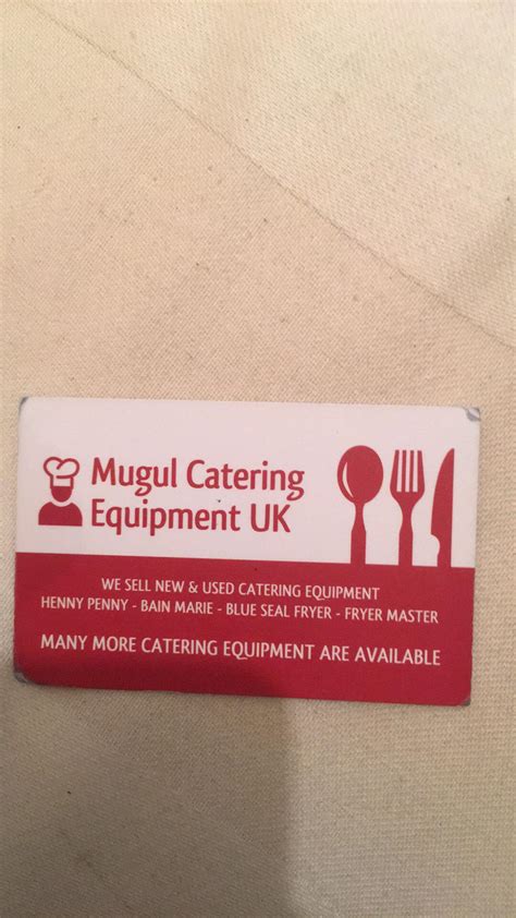 Mughal catering Equipment uk