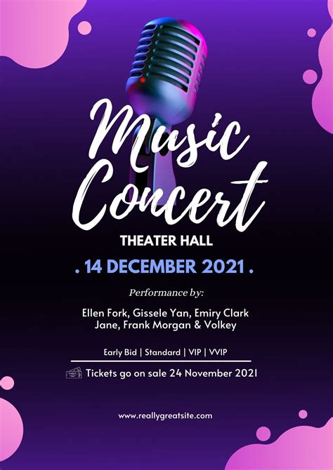 Music Flyer Templates
