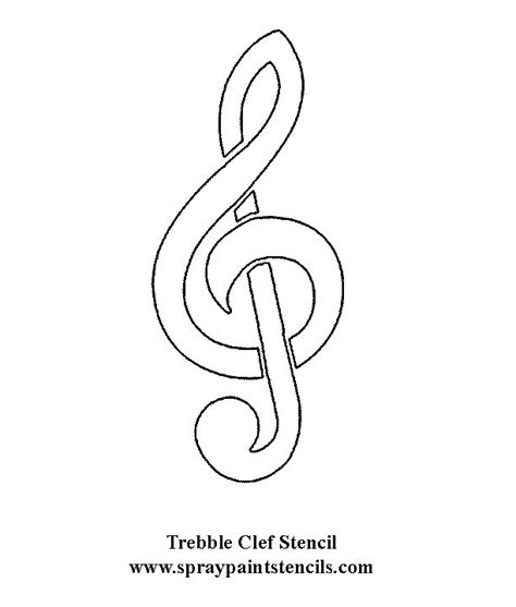 Music Stencils Printable