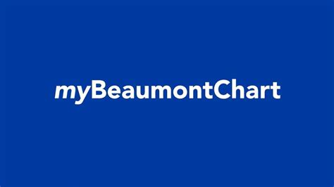 My Beaumont Chart Login Page