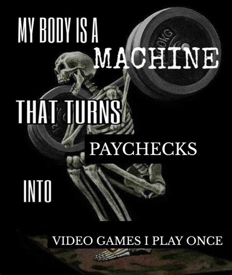 My Body Is A Machine Template